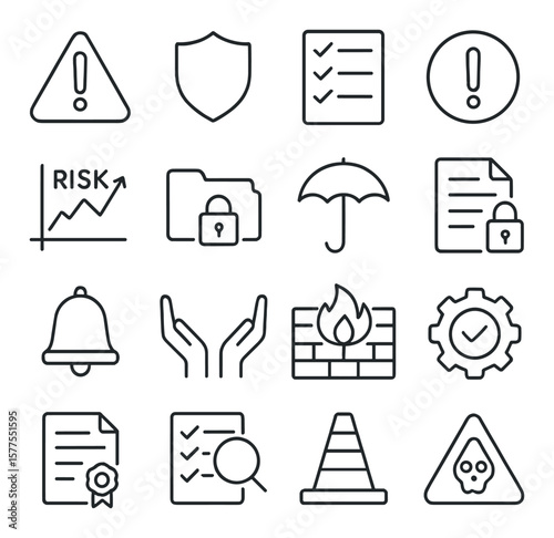 Cute animal icons collection, adorable creature symbols. simple and playful pet set