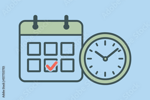 Calendar and Clock Time Management Strategy for Planning and Scheduling