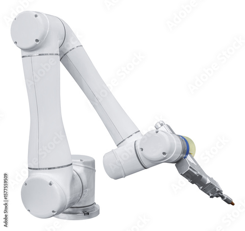 White robotic arm