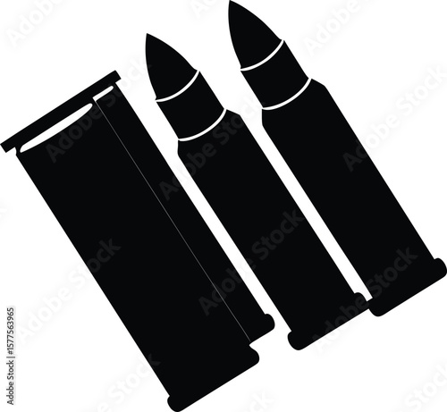 Bullets icon in simple style on a white background vector