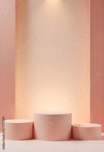 Podium stage background