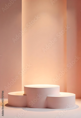 Podium stage background
