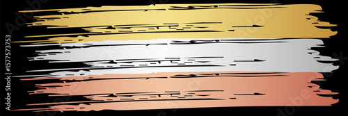 Tartan watercolor brush stripes pattern. paintbrush lines horizontal  texture for background. Hand drown paint strokes design. print.