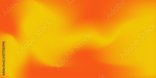 abstract orange yellow uneven color fields with color gradients, summery warm vector background