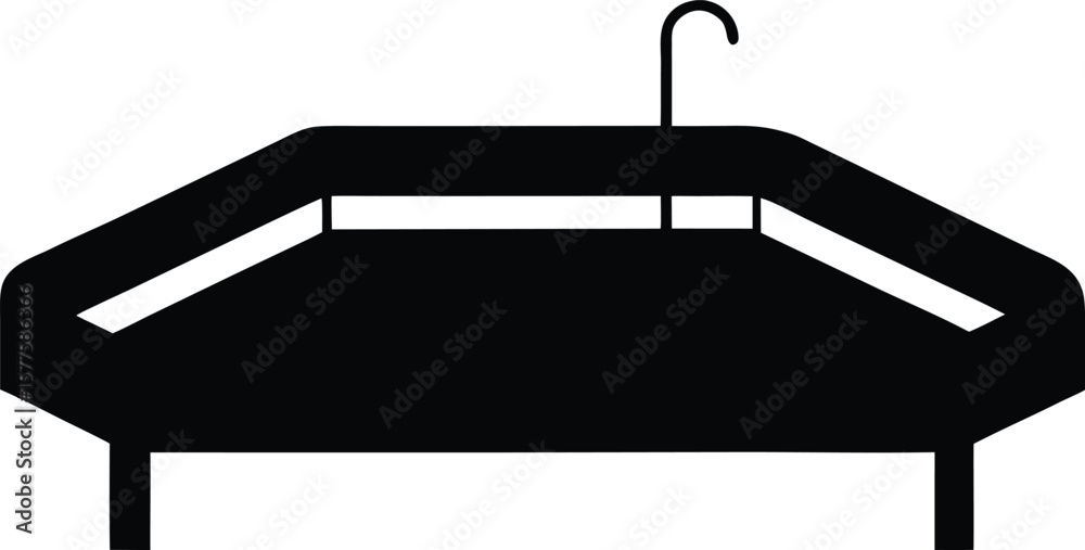 Swimming pool icon water waves symbol ladder entry