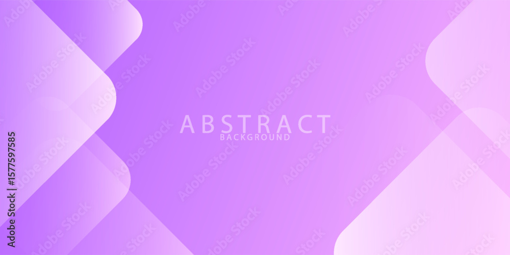 Fototapeta premium Abstract minimal purple background with creative geometric concepts and minimal pink gradient, for posters, banners, landing page concept.