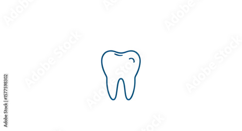 Tooth anatomy, Realistic tooth design, Clean tooth image, Dental care icon, Tooth medical vector, Tooth hygiene symbol, Tooth health concept, Molar tooth isolated, Incisor illustration, Cartoon tooth,