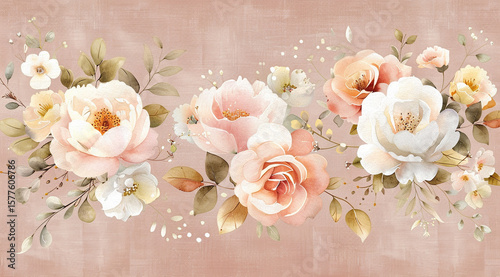 spring flowers background