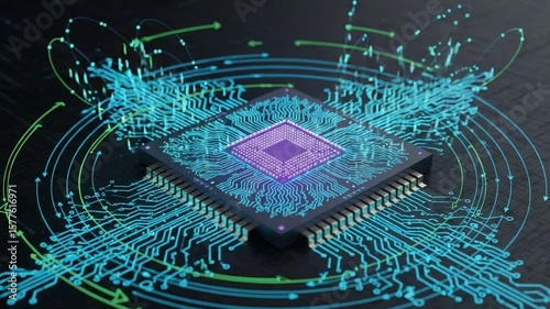 Showcasing Innovative Technology With Circuit Design and Modern Microprocessor Elements