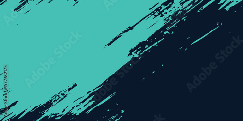 Minimal Abstract turquoise Grunge Scratch Background Template.