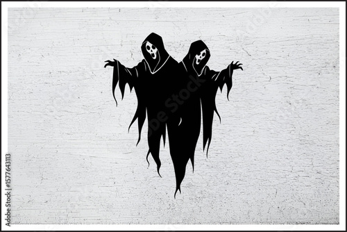 Rise of the Phantom, The Haunted Summon, Ghostly Wraith in Shadows, Ethereal Scream