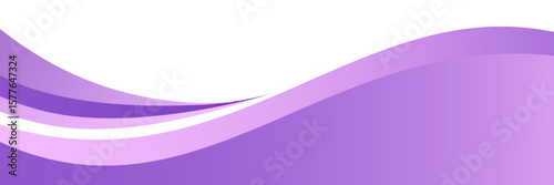 Purple gradient background with smooth curves. The background features a purple color with a sleek, flowing texture. Minimal abstract gradient curve vector background.