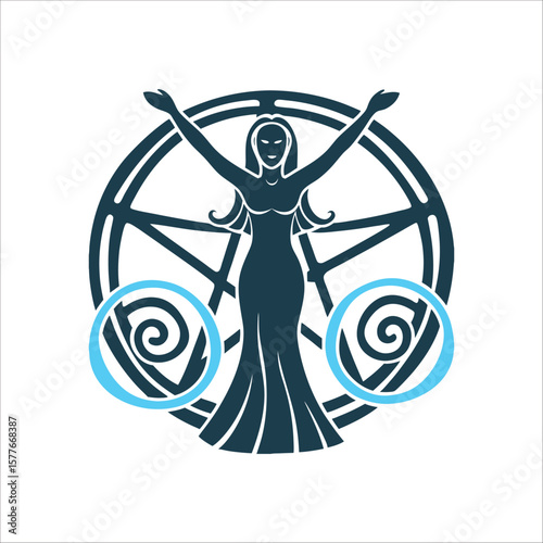 Ecofeminist Witchcraft Symbol with Pentagram reclaiming tradition origin ecofeminist witchcraft
