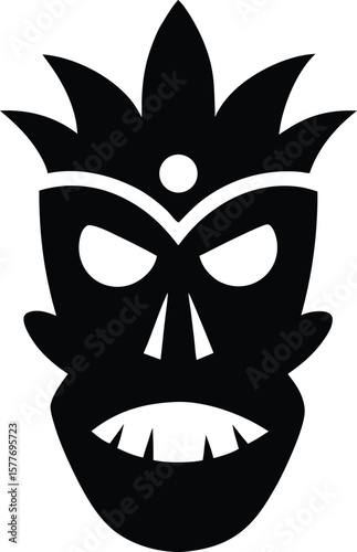 Traditional idol icon outline traditional idol vector icon for web design isolated on white background Vector
