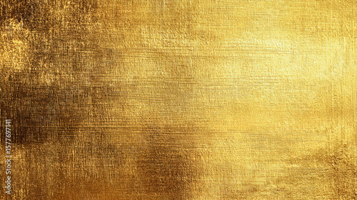 Radiant Gold Brushstroke Texture