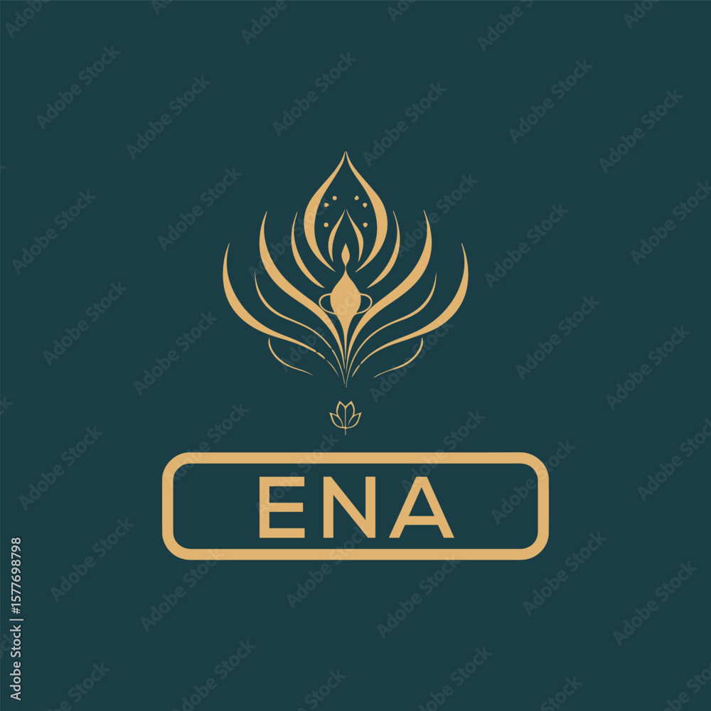 Fototapeta premium ENA logo design