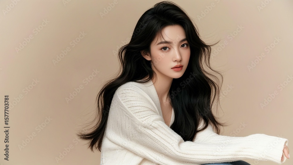 Fototapeta premium 여성모델