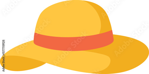 Stylish Sun Hat Summer Fashion Accessory, Wide Brim Protection