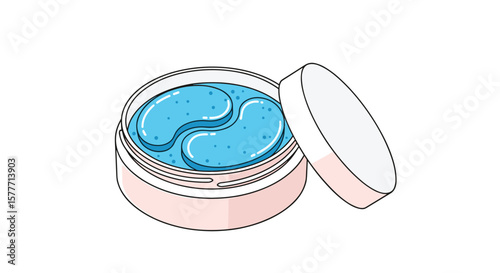 Hydrating hydrogel eye patches for radiant skin and reduced puffiness effective skincare solution