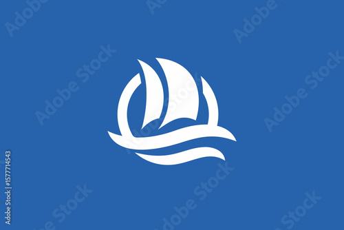 Letter Q Ship Logo