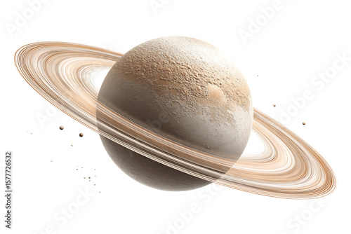 Stunning image of Saturn, its rings, and the cosmos.
