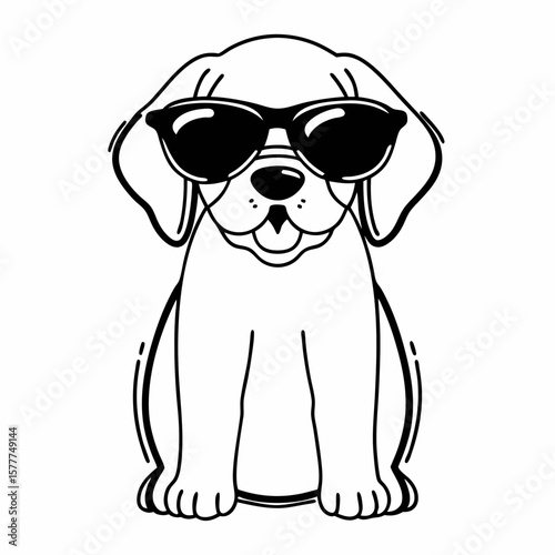 illustration of a dog