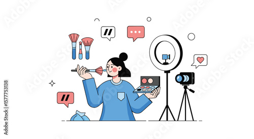 Creating Engaging Beauty Content Through Online Video Production and Makeup Tutorials