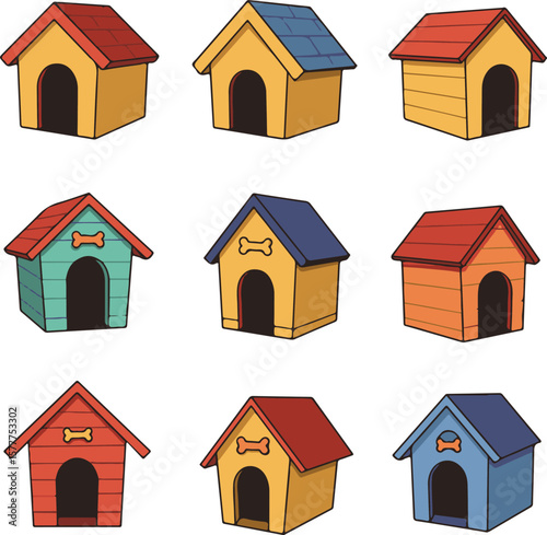 Dog House and Kennel Collection.

