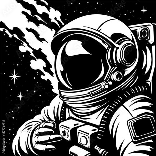 Astronaut in space