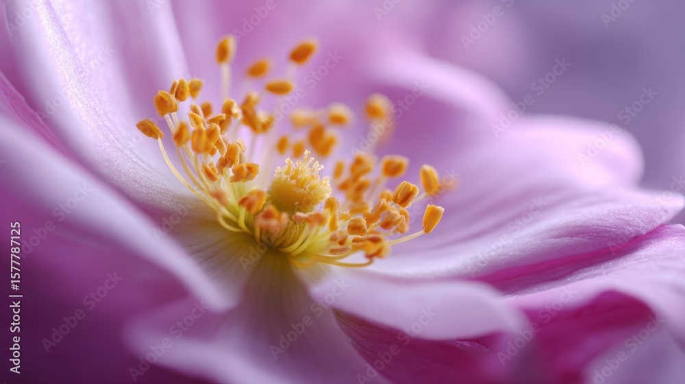 A close-up of a delicate flower blossom, intricate details, natural beauty A close-up of a delicate flower blossom, intricate details, natural beauty