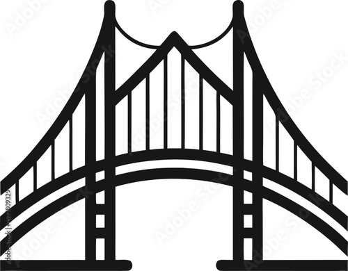 golden gate bridge silhouette