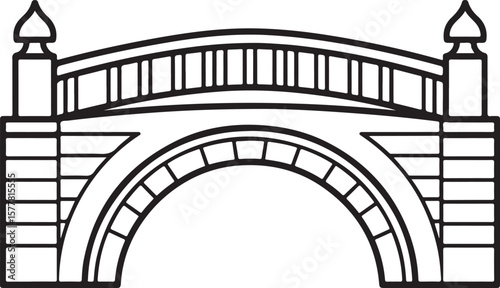 Golden Gate style

Old stone bridge

Modern suspension bridge

Bridge with city skyline background