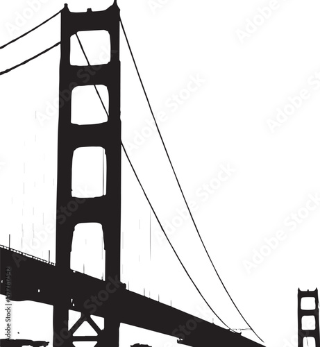 Golden Gate style

Old stone bridge

Modern suspension bridge

Bridge with city skyline background