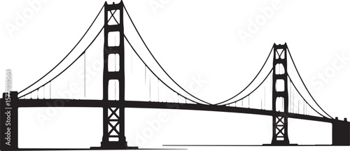 Golden Gate style

Old stone bridge

Modern suspension bridge

Bridge with city skyline background
