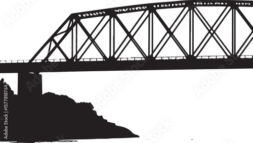 Golden Gate style

Old stone bridge

Modern suspension bridge

Bridge with city skyline background