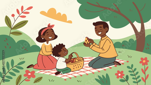 Illustration material for couples families wives Sheet/Icon Set Vector illustration. AI