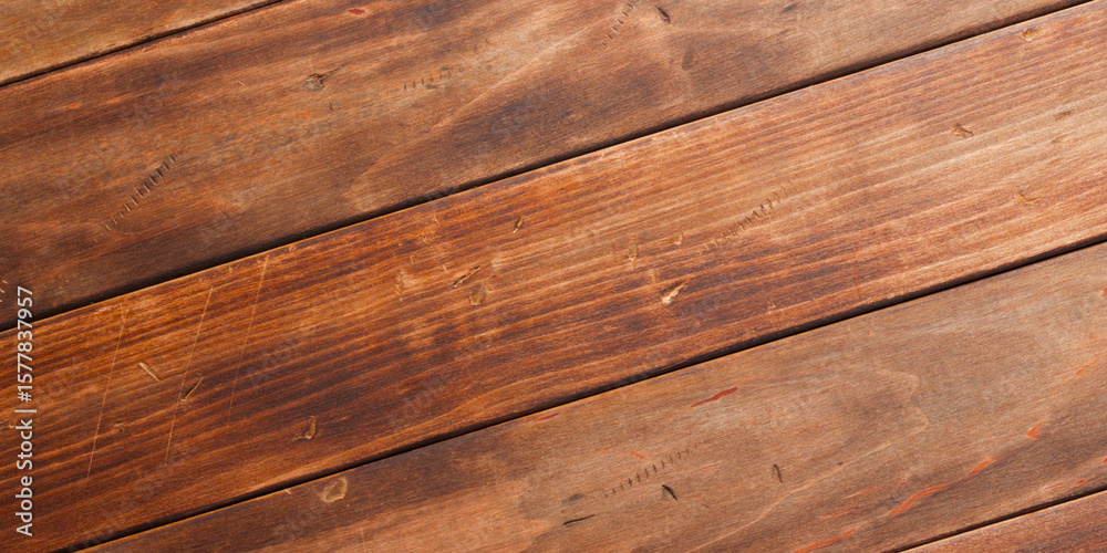 Fototapeta premium Soft light wood planks with natural texture, light wooden background, wooden retro background, table with wood grain texture.