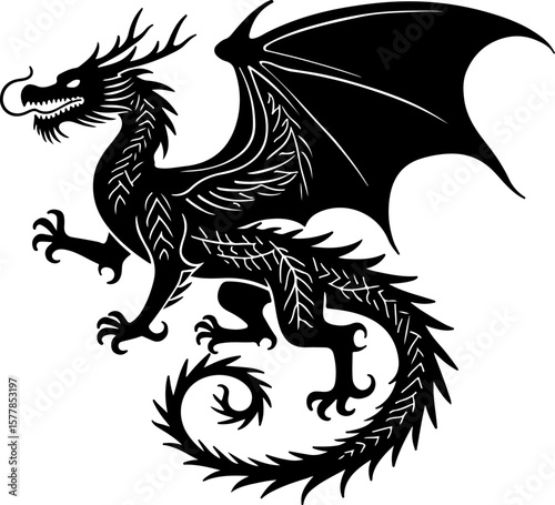Dark Fantasy Tattoo Art Collection – Skulls, Dragons, Hearts & Mythical Creatures lion vector

