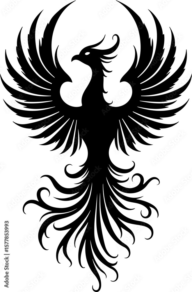 Obraz premium Dark Myth: Warrior, Serpent & Skull Tattoo Collection