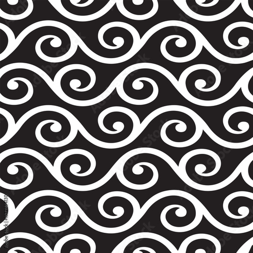 Wave line pattern vector design for wallpaper, textile, background	
