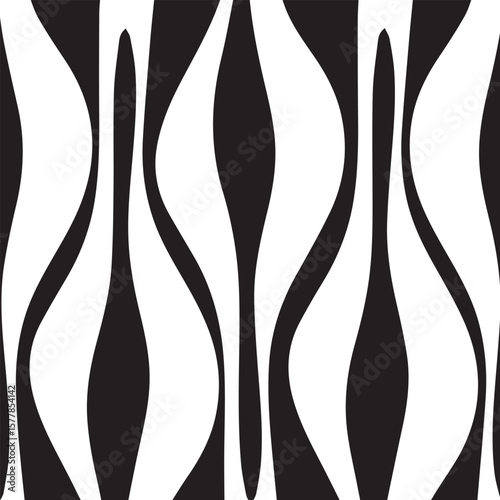 Wave line pattern vector design for wallpaper, textile, background	
