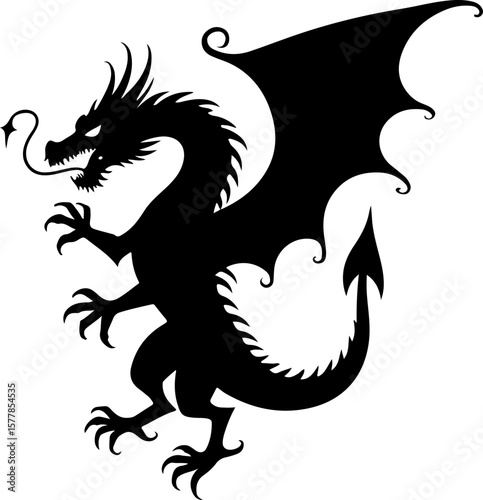 Dark Fantasy Tattoo Art Collection – Skulls, Dragons, Hearts & Mythical Creatures vector

