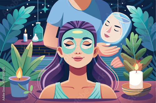 close up of woman's face therapist applying hydra facial