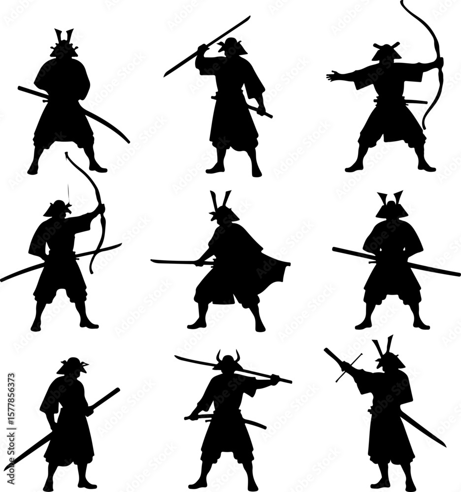 Obraz premium warrior, tribal Fantasy God and Deity tattoo design vector graphics