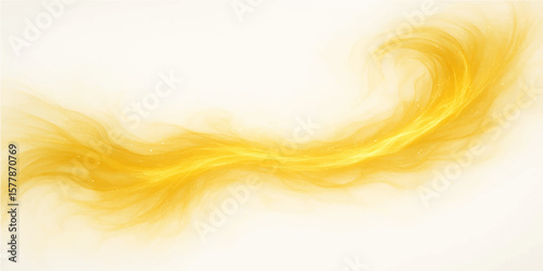 Abstract orange fire background with flowing smoke waves bright light and golden summer energy design
