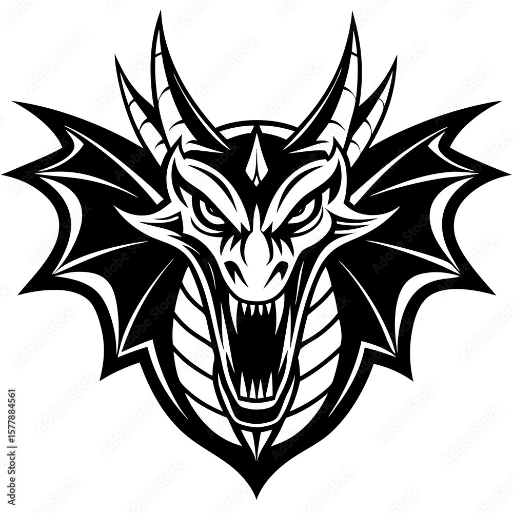Fototapeta premium tribal tattoo design