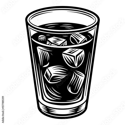 glass of soda