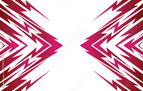 Abstract background with sharp and zigzag sport pattern and with some copy space area