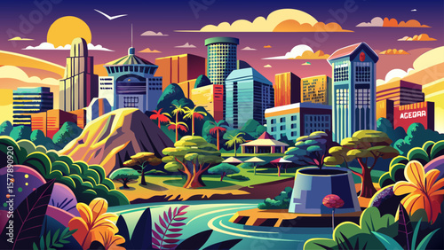 Harare, Zimbabwe – Urban parks, granite outcrops, and bold murals fill this lively capital. City vibrance shines beside natural beauty and local traditions.