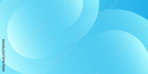 Abstract blue background with circles. Used to decorate advertisements, publications, Eps10 vector